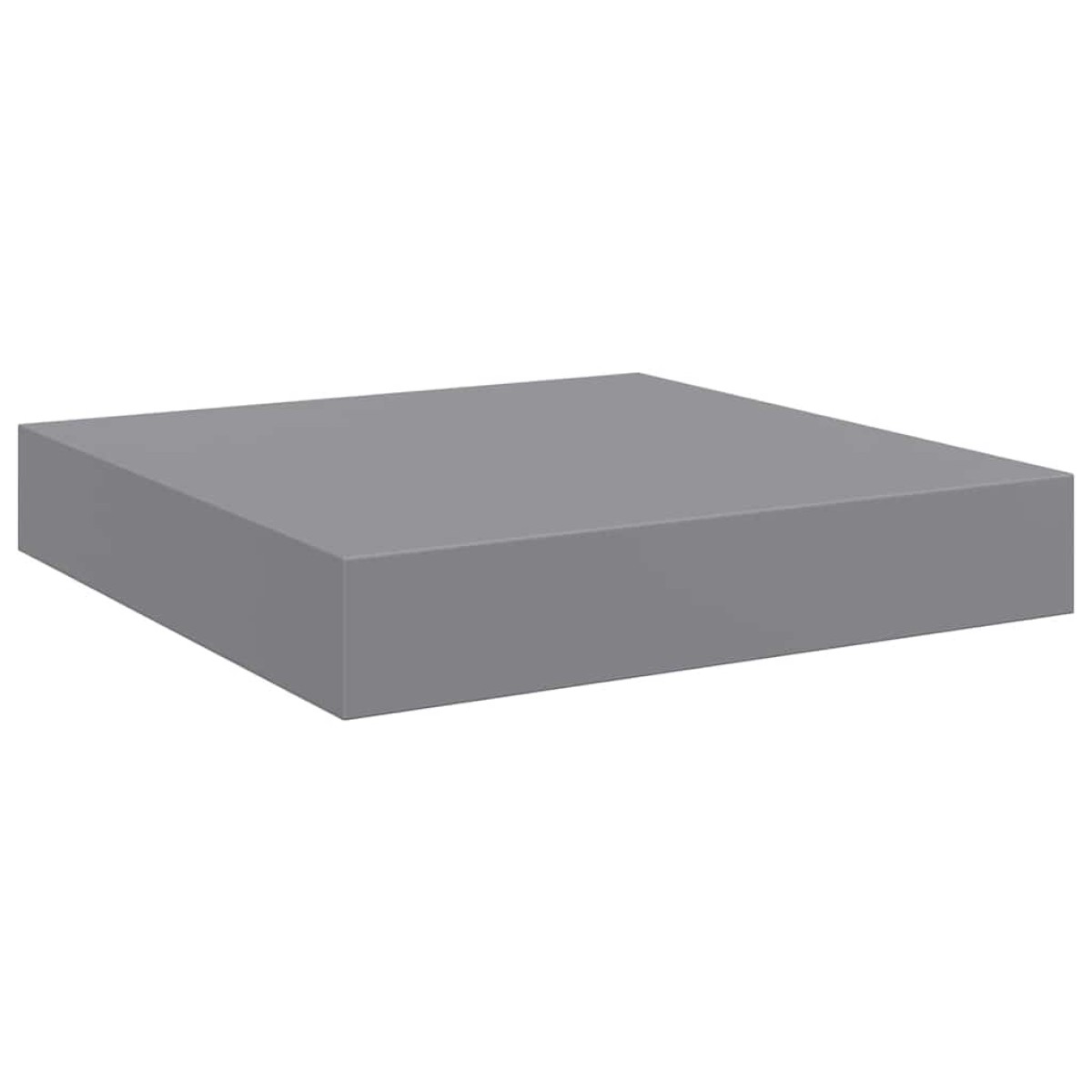 vidaXL Ράφι Τοίχου Γκρι 23x23,5x3,8 εκ. από MDF