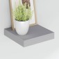 vidaXL Ράφι Τοίχου Γκρι 23x23,5x3,8 εκ. από MDF