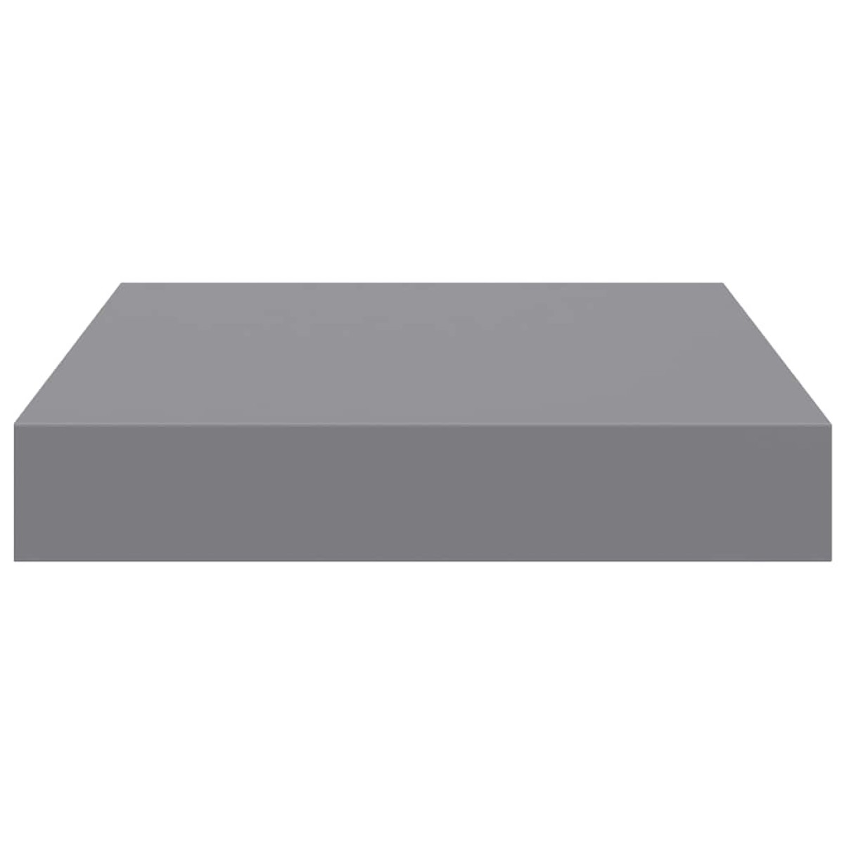 vidaXL Ράφι Τοίχου Γκρι 23x23,5x3,8 εκ. από MDF