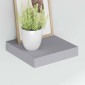 vidaXL Ράφια Τοίχου 2 τεμ. Γκρι 23x23,5x3,8 εκ. MDF