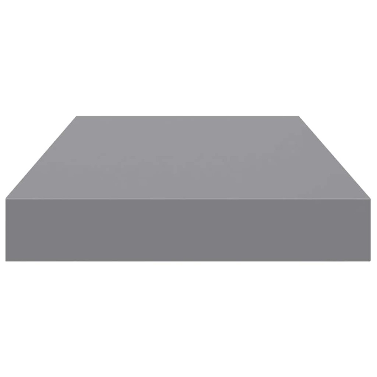 vidaXL Ράφι Τοίχου Γκρι 40x23x3,8 εκ. MDF