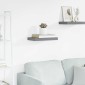 vidaXL Ράφι Τοίχου Γκρι 40x23x3,8 εκ. MDF