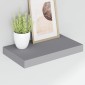 vidaXL Ράφια Τοίχου 4 τεμ. Γκρι 40 x 23 x 3,8 εκ. MDF