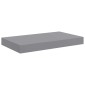 vidaXL Ράφια Τοίχου 4 τεμ. Γκρι 40 x 23 x 3,8 εκ. MDF