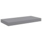 vidaXL Ράφι Τοίχου Γκρι 50x23x3,8 εκ. MDF