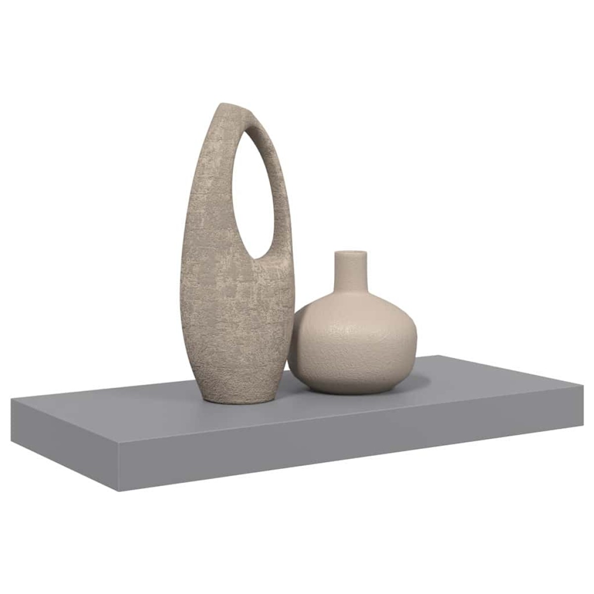 vidaXL Ράφι Τοίχου Γκρι 50x23x3,8 εκ. MDF