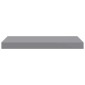 vidaXL Ράφι Τοίχου Γκρι 50x23x3,8 εκ. MDF