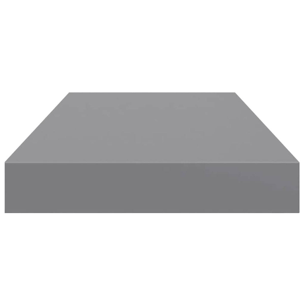 vidaXL Ράφι Τοίχου Γκρι 50x23x3,8 εκ. MDF