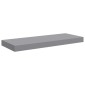 vidaXL Ράφι Τοίχου Γκρι 60x23,5x3,8 εκ. MDF