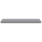 vidaXL Ράφι Τοίχου Γκρι 90x23,5x3,8 εκ. MDF