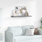vidaXL Ράφι Τοίχου Γκρι 90x23,5x3,8 εκ. MDF
