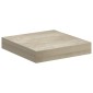 vidaXL Ράφι Τοίχου Χρώμα Δρυός 23x23,5x3,8 εκ. MDF