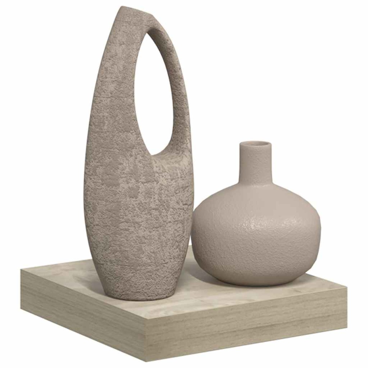 vidaXL Ράφι Τοίχου Χρώμα Δρυός 23x23,5x3,8 εκ. MDF