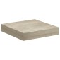 vidaXL Ράφια Τοίχου 4 τεμ. Χρώμα Δρυός 23x23,5x3,8 εκ. MDF