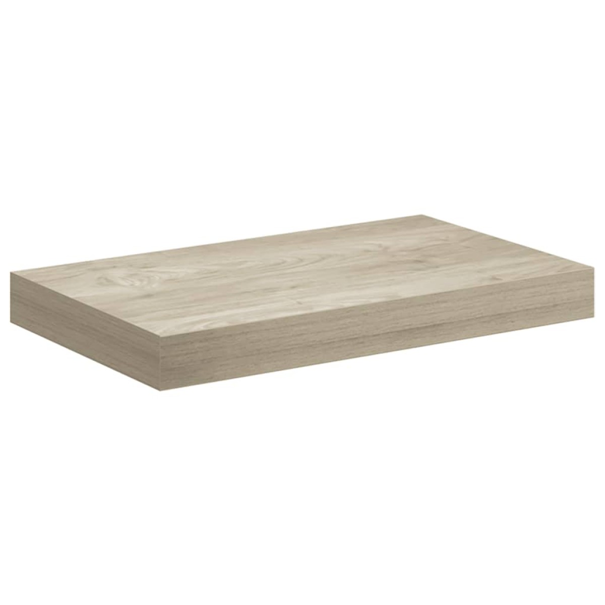 vidaXL Ράφια Τοίχου 2 τεμ. Χρώμα Δρυός 40x23x3,8 εκ. MDF