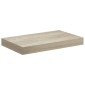 vidaXL Ράφια Τοίχου 2 τεμ. Χρώμα Δρυός 40x23x3,8 εκ. MDF