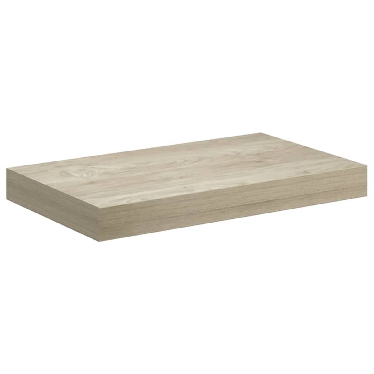 vidaXL Ράφια Τοίχου 4 τεμ. Χρώμα Δρυός 40x23x3,8 εκ. MDF
