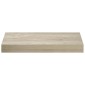 vidaXL Ράφια Τοίχου 4 τεμ. Χρώμα Δρυός 40x23x3,8 εκ. MDF