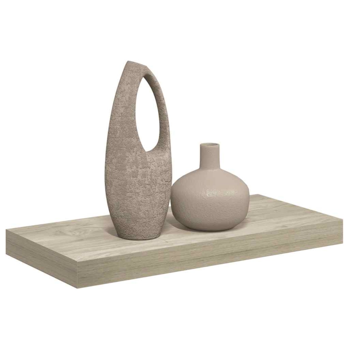 vidaXL Ράφι Τοίχου Χρώμα Δρυός 50x23x3,8 εκ. MDF
