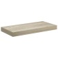 vidaXL Ράφια Τοίχου 2 τεμ. Χρώμα Δρυός 50x23x3,8 εκ. MDF