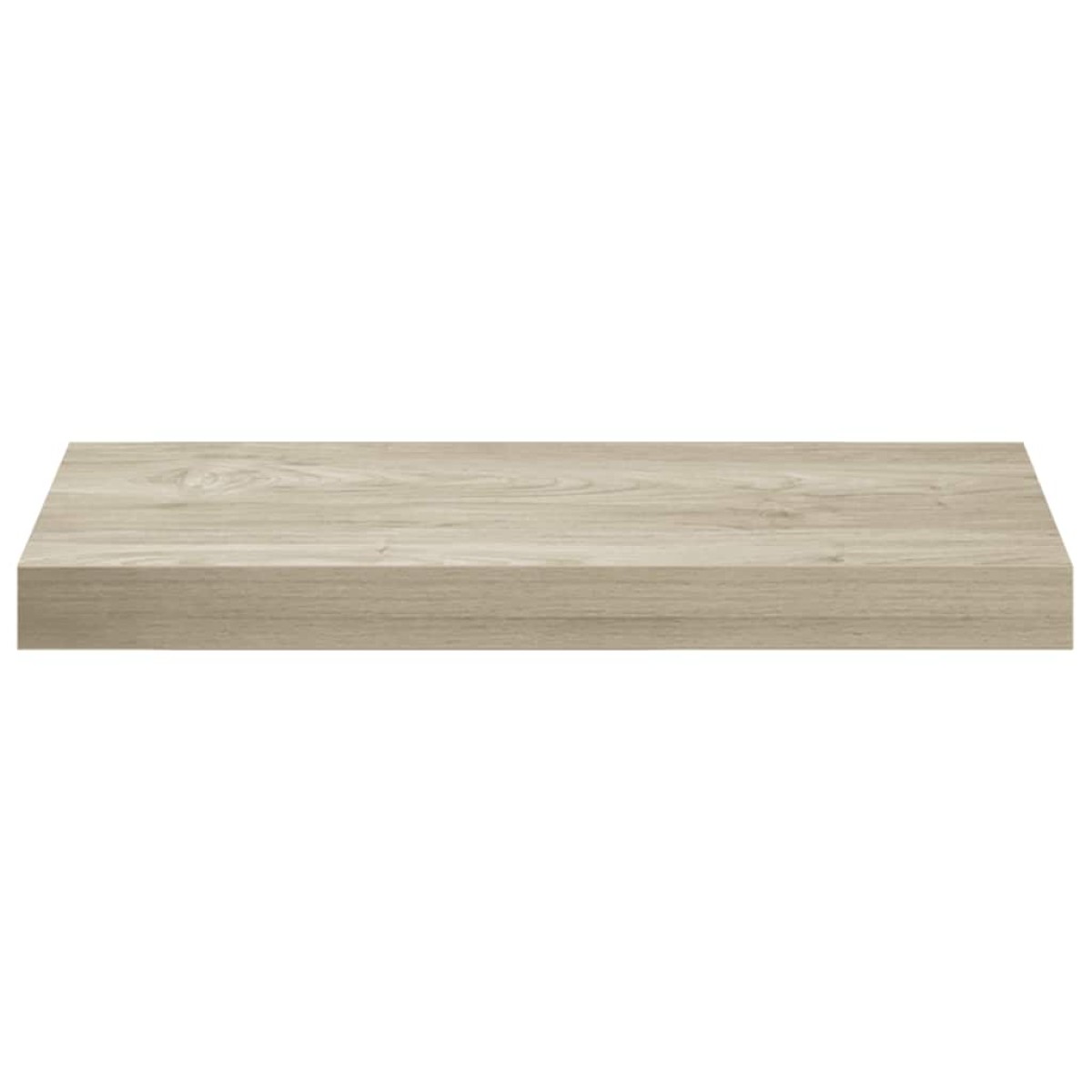 vidaXL Ράφια Τοίχου 2 τεμ. Χρώμα Δρυός 50x23x3,8 εκ. MDF