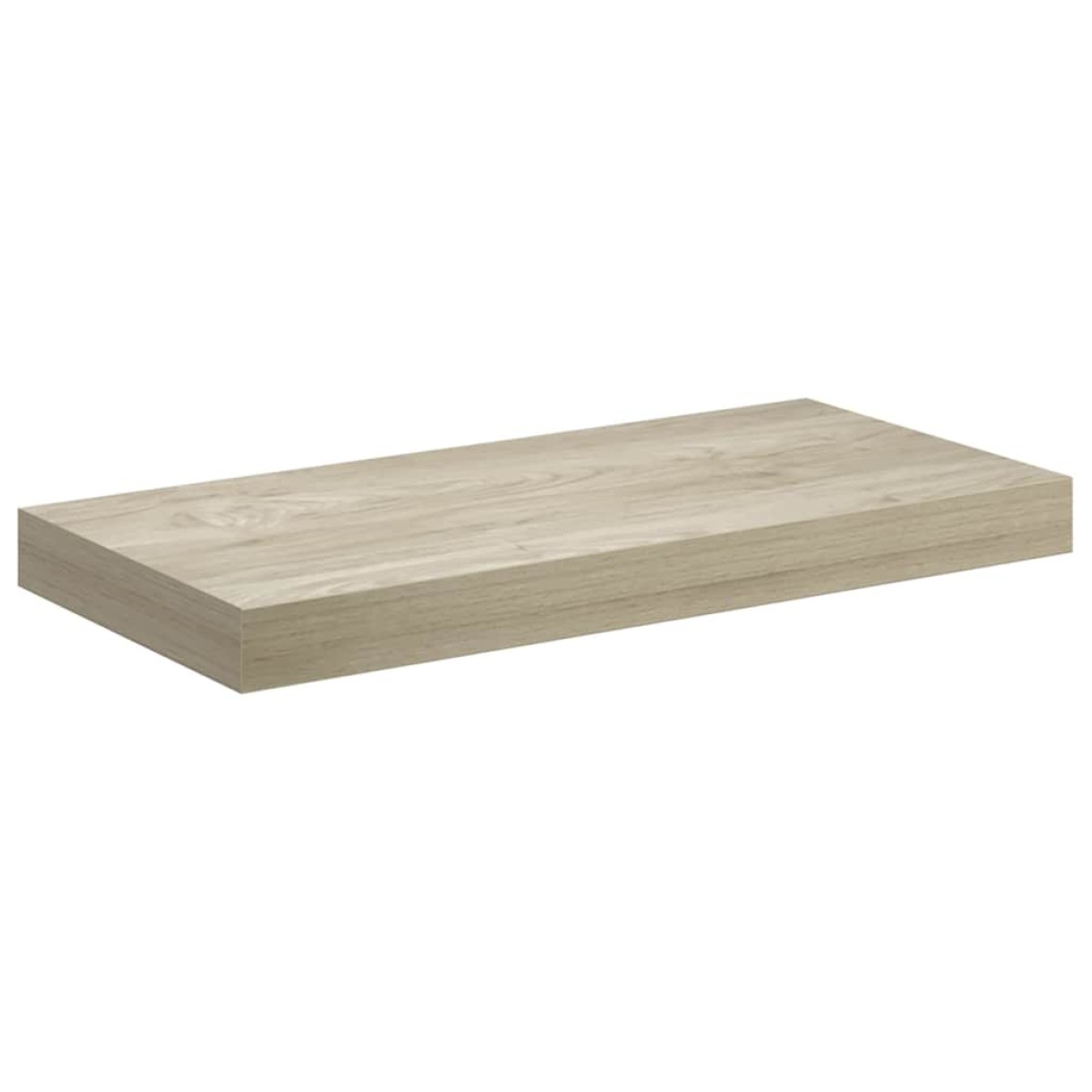 vidaXL Ράφια Τοίχου 4 τεμ. Χρώμα Δρυός 50x23x3,8 εκ. MDF