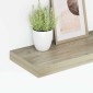 vidaXL Ράφι Τοίχου Χρώμα Δρυός 60x23,5x3,8 εκ. MDF
