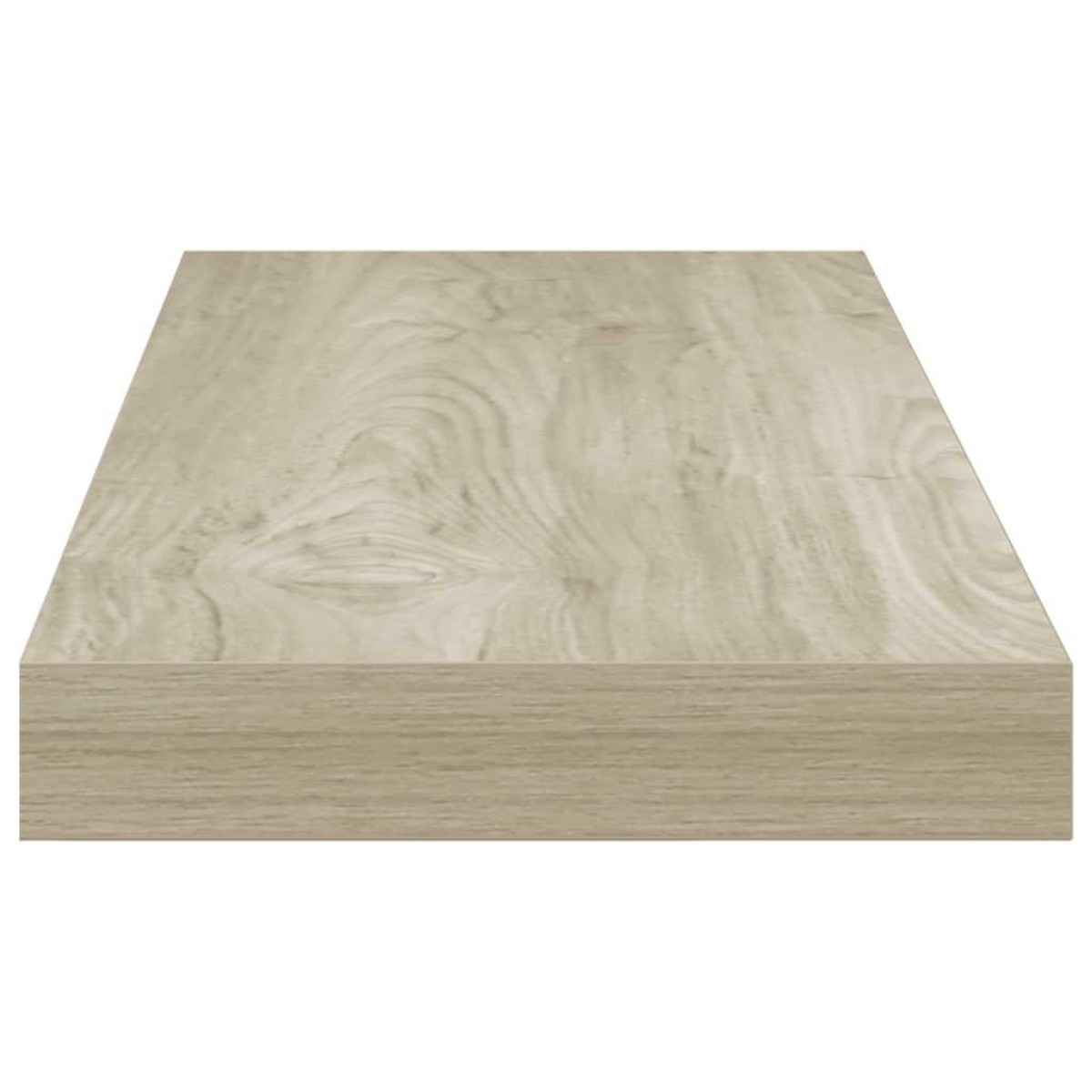 vidaXL Ράφι Τοίχου Χρώμα Δρυός 60x23,5x3,8 εκ. MDF