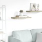 vidaXL Ράφι Τοίχου Χρώμα Δρυός 60x23,5x3,8 εκ. MDF
