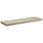 vidaXL Ράφια Τοίχου 2 τεμ. Χρώμα Δρυός 80x23,5x3,8 εκ. MDF