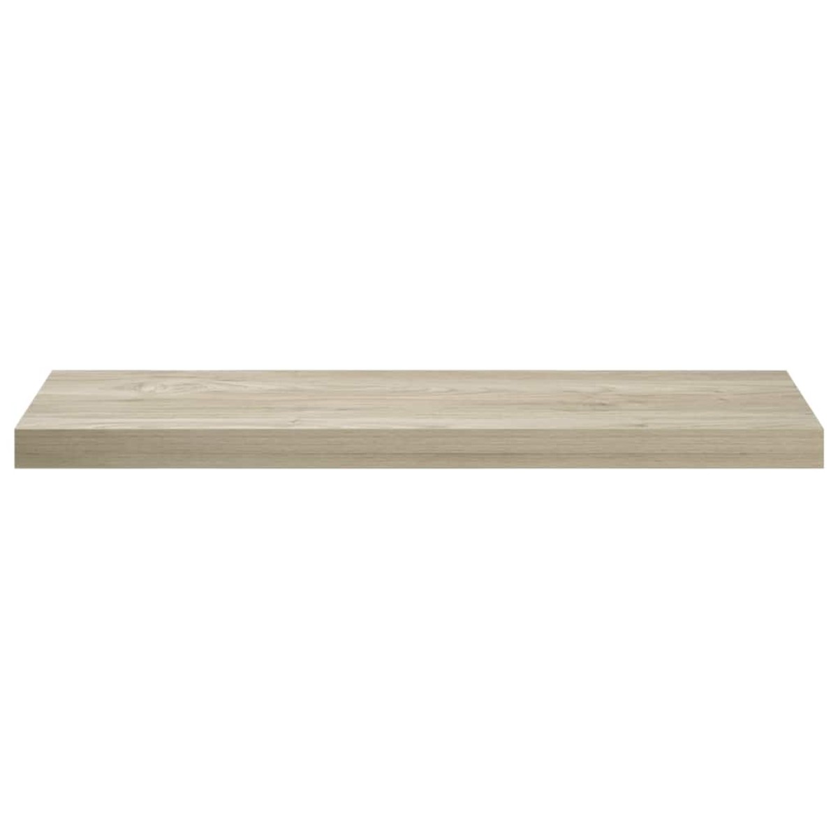 vidaXL Ράφια Τοίχου 2 τεμ. Χρώμα Δρυός 80x23,5x3,8 εκ. MDF
