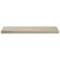 vidaXL Ράφια Τοίχου 2 τεμ. Χρώμα Δρυός 80x23,5x3,8 εκ. MDF