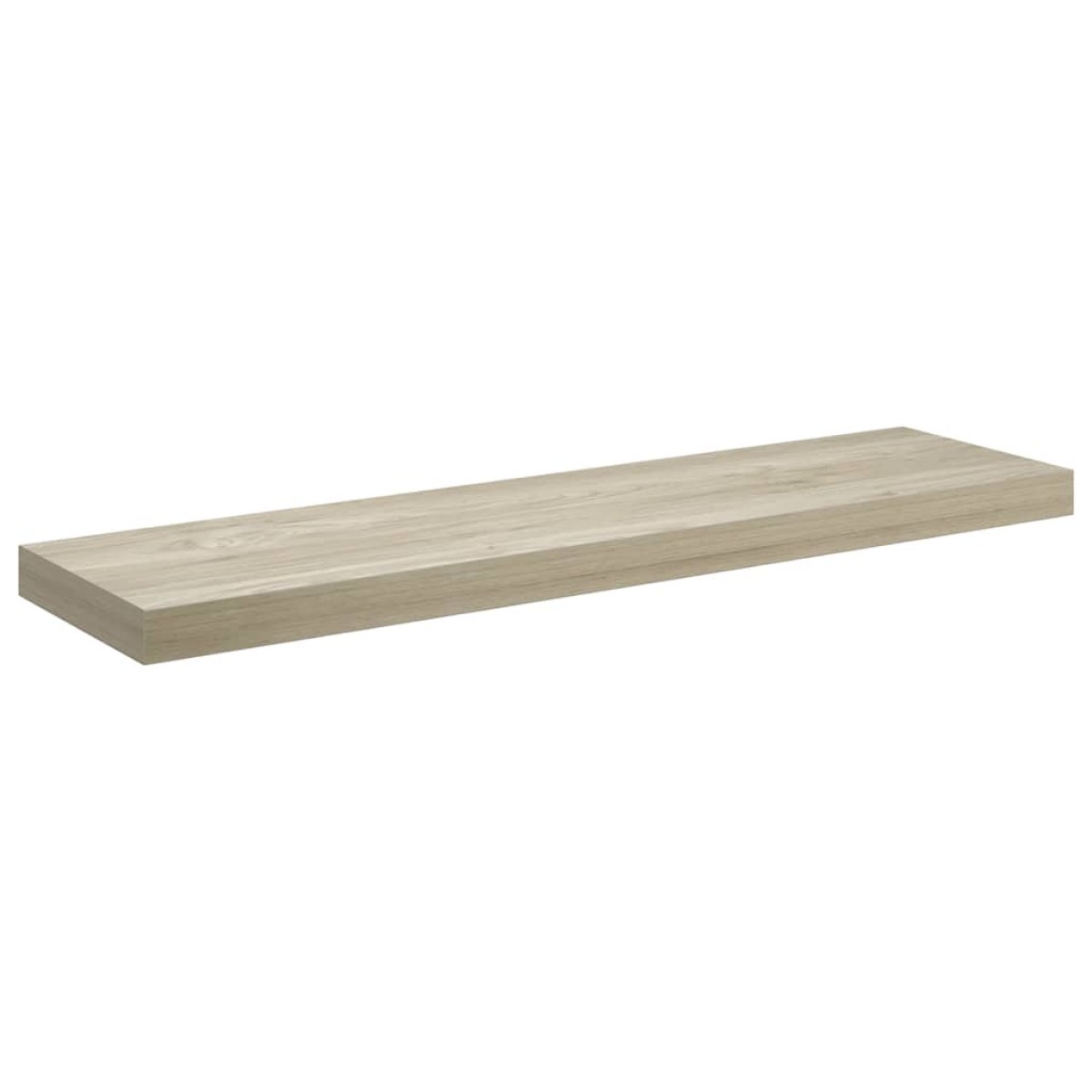 vidaXL Ράφι Τοίχου Χρώμα Δρυός 90x23,5x3,8 εκ. MDF