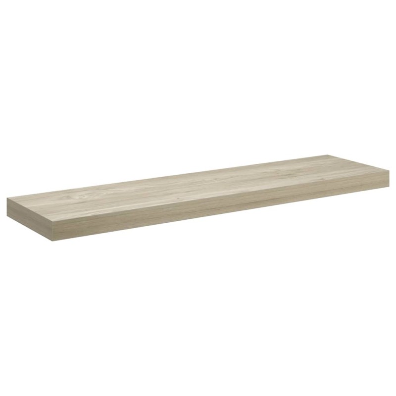 vidaXL Ράφι Τοίχου Χρώμα Δρυός 90x23,5x3,8 εκ. MDF