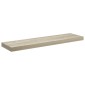 vidaXL Ράφι Τοίχου Χρώμα Δρυός 90x23,5x3,8 εκ. MDF