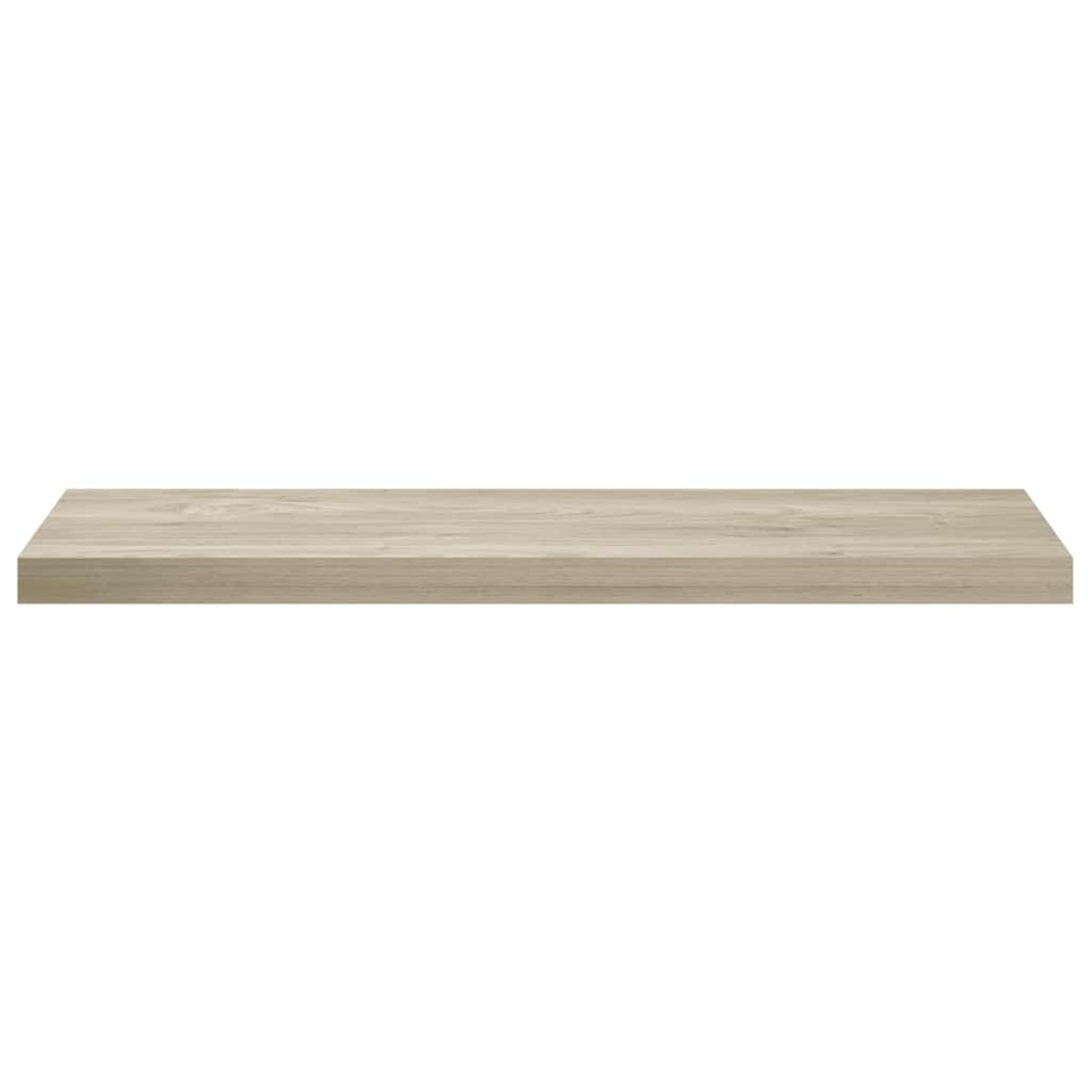 vidaXL Ράφι Τοίχου Χρώμα Δρυός 90x23,5x3,8 εκ. MDF