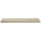 vidaXL Ράφι Τοίχου Χρώμα Δρυός 90x23,5x3,8 εκ. MDF