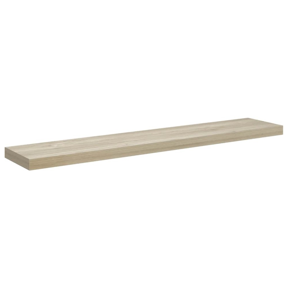 vidaXL Ράφι Τοίχου Χρώμα Δρυός 120x23,5x3,8 εκ. MDF