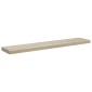 vidaXL Ράφι Τοίχου Χρώμα Δρυός 120x23,5x3,8 εκ. MDF