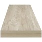 vidaXL Ράφι Τοίχου Χρώμα Δρυός 120x23,5x3,8 εκ. MDF