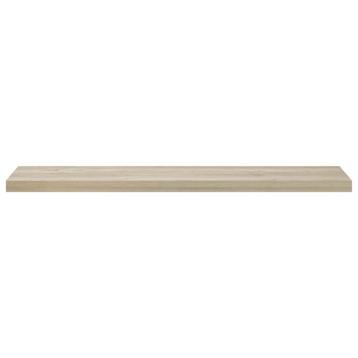 vidaXL Ράφια Τοίχου 2 τεμ. Χρώμα Δρυός 120 x 23,5 x 3,8 εκ. MDF