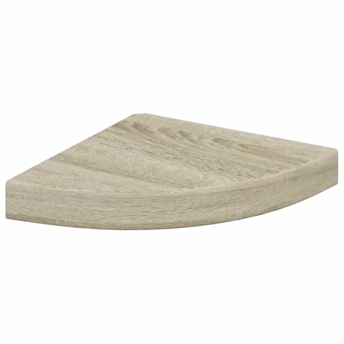 vidaXL Ράφια Τοίχου 2 τεμ. Χρώμα Δρυός 25x25x3,8 εκ. από MDF