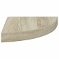 vidaXL Ράφια Τοίχου 2 τεμ. Χρώμα Δρυός 25x25x3,8 εκ. από MDF