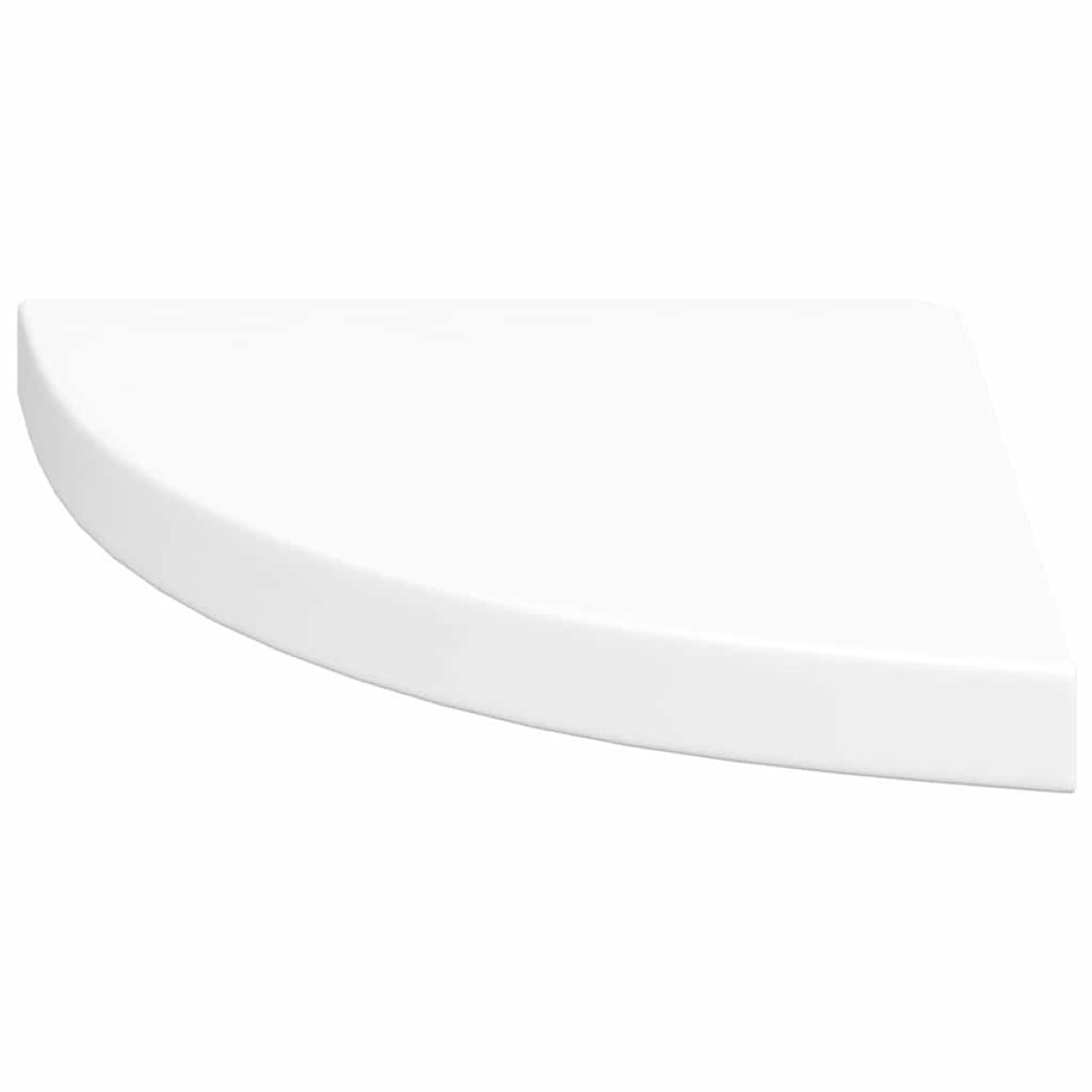 vidaXL Ράφια Τοίχου Γωνιακά 2 τεμ. Άσπρα 35x35x3,8 εκ. MDF