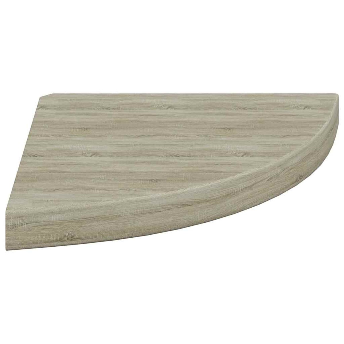 vidaXL Ράφι Τοίχου Γωνιακό Χρώμα Δρυός 35x35x3,8 εκ. από MDF