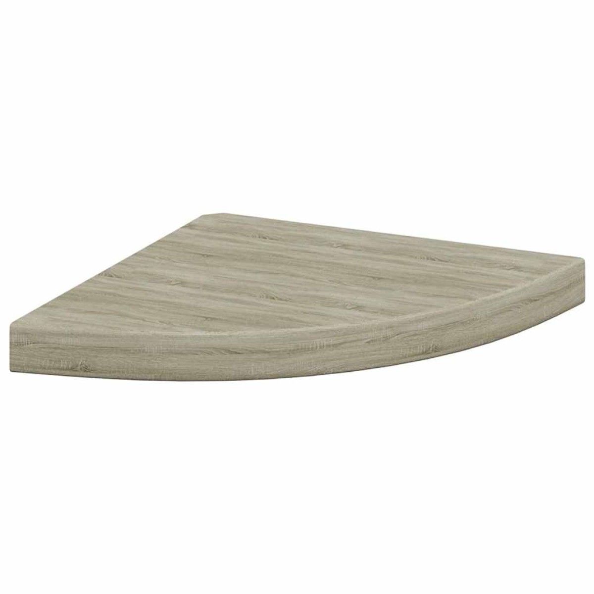 vidaXL Ράφια Τοίχου Γωνιακά 4 τεμ. Χρώμα Δρυός 35x35x3,8 εκ. MDF