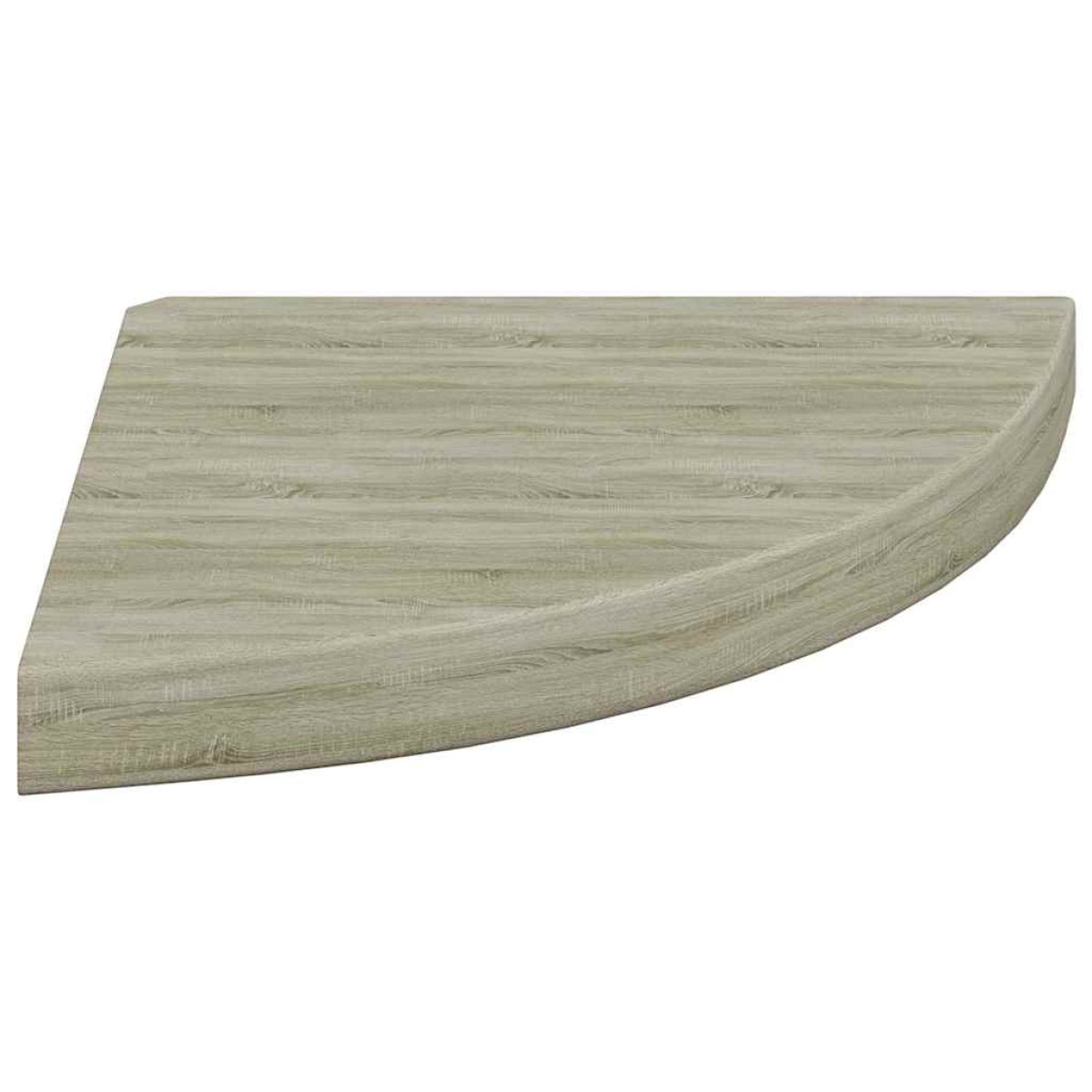 vidaXL Ράφια Τοίχου Γωνιακά 4 τεμ. Χρώμα Δρυός 35x35x3,8 εκ. MDF