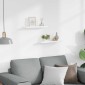 vidaXL Ράφια για Κορνίζες 2 τεμ. Λευκά 40 x 9 x 3 εκ. από MDF