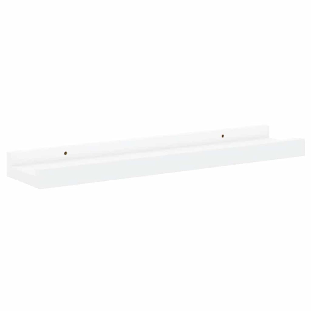 vidaXL Ράφια για Κορνίζες 2 τεμ. Λευκά 40 x 9 x 3 εκ. από MDF