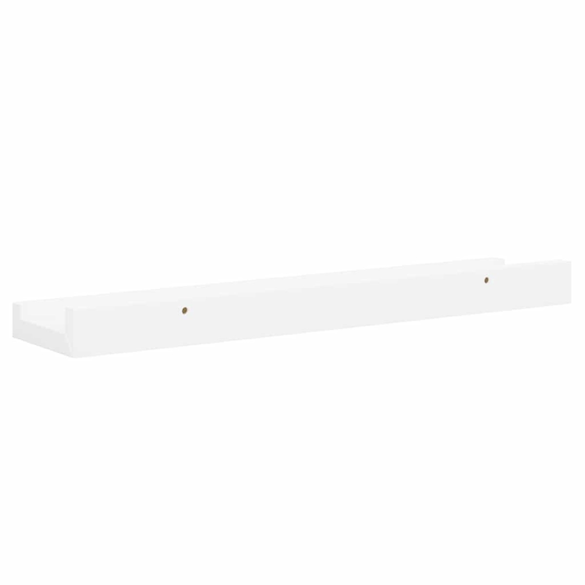 vidaXL Ράφια για Κορνίζες 2 τεμ. Λευκά 40 x 9 x 3 εκ. από MDF